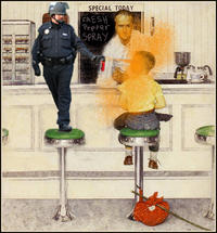 Casually Pepper Spray Everything Cop