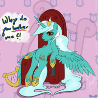 Sitting Lyra