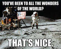 Unimpressed Astronaut