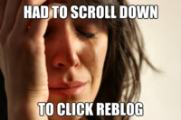 First World Problems