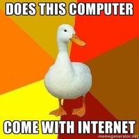 Technologically Impaired Duck