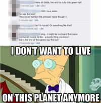 I Don't Want to Live on This Planet Anymore
