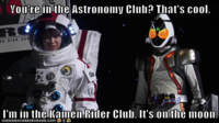 Unimpressed Astronaut