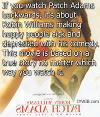 If You Watch X Backwards, It's About Y