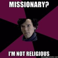 Sexually Oblivious Sherlock