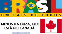 Luíza que está no Canadá