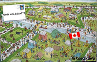 Luíza que está no Canadá