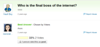 Final Boss of the Internet