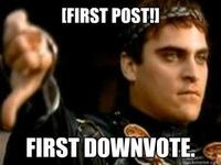 Downvoting Roman / Commodus Thumbsdown