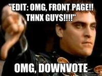 Downvoting Roman / Commodus Thumbsdown