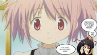 Glasses Sayaka / Too bad, it was just me!