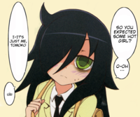 Glasses Sayaka / Too bad, it was just me!