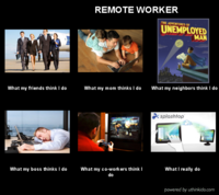 What People Think I Do / What I Really Do