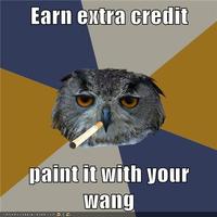 Art Student Owl
