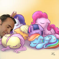 Jean Dujardin Sleeping