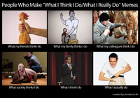 What People Think I Do / What I Really Do