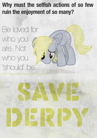 R.I.P. / Save Derpy