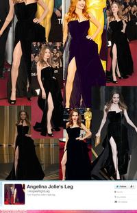 Angelina Jolie's Leg