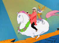 Paula Deen Riding Things