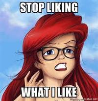 Hipster Mermaid / Hipster Ariel
