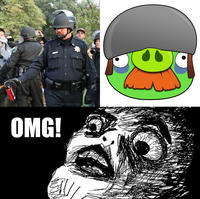 Casually Pepper Spray Everything Cop
