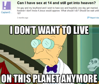 I Don't Want to Live on This Planet Anymore