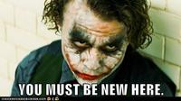 You Must Be New Here