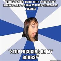 Annoying Facebook Girl