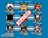 Rejected Megaman Villains