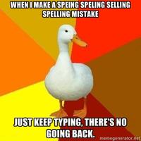 Technologically Impaired Duck