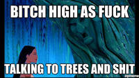 Bitch High as Fuck