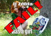 Link & Zelda Confusion / What if Zelda was a girl?
