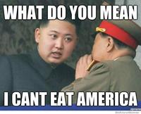 Hungry Kim Jong-un
