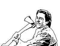 Patrick Bateman With an Axe