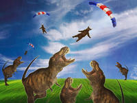 Falling Bear