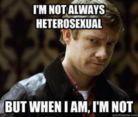 Defensively Heterosexual John Watson