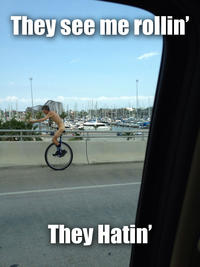 They see me rollin'