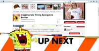 Inappropriate Timing Spongebob Banner