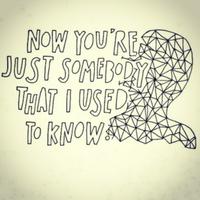Somebody That I Used To Know