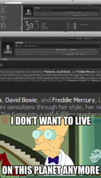 I Don't Want to Live on This Planet Anymore