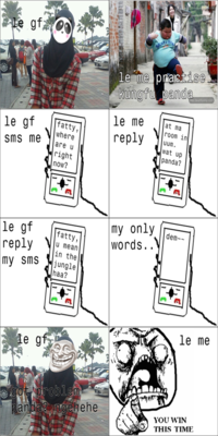 You Win This Time!