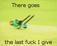 Look At All The Fucks I Give