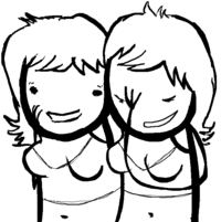 Girls Laughing