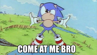 COME AT ME BRO