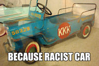 BECAUSE RACE CAR