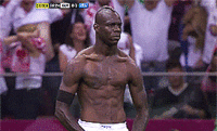 Mario Balotelli's Goal Celebration