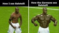 Mario Balotelli's Goal Celebration