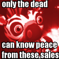 Only The Dead Can Know Peace From This Evil