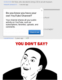 You Don't Say?