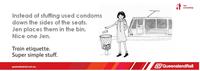 Queensland Rail Etiquette Posters